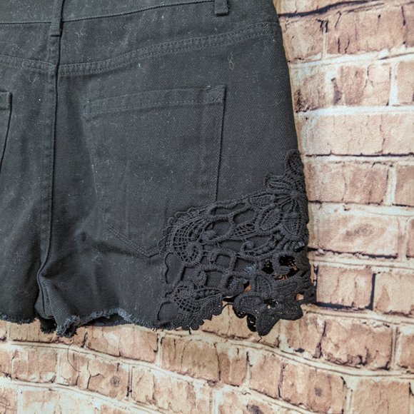 Forever 21 Shorts Black Size 31 - Picture 7 of 13